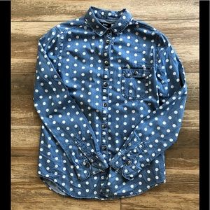 BDG denim polka dots